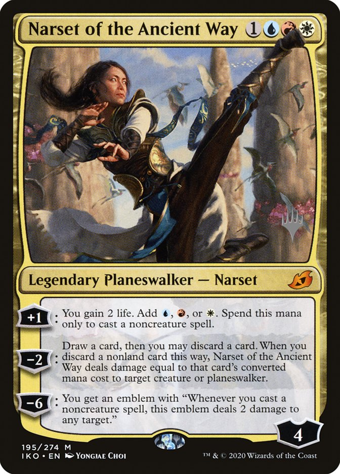 Narset of the Ancient Way (Promo Pack) [Ikoria: Lair of Behemoths Promos] | Devastation Store