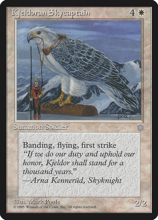 Kjeldoran Skycaptain [Ice Age] | Devastation Store