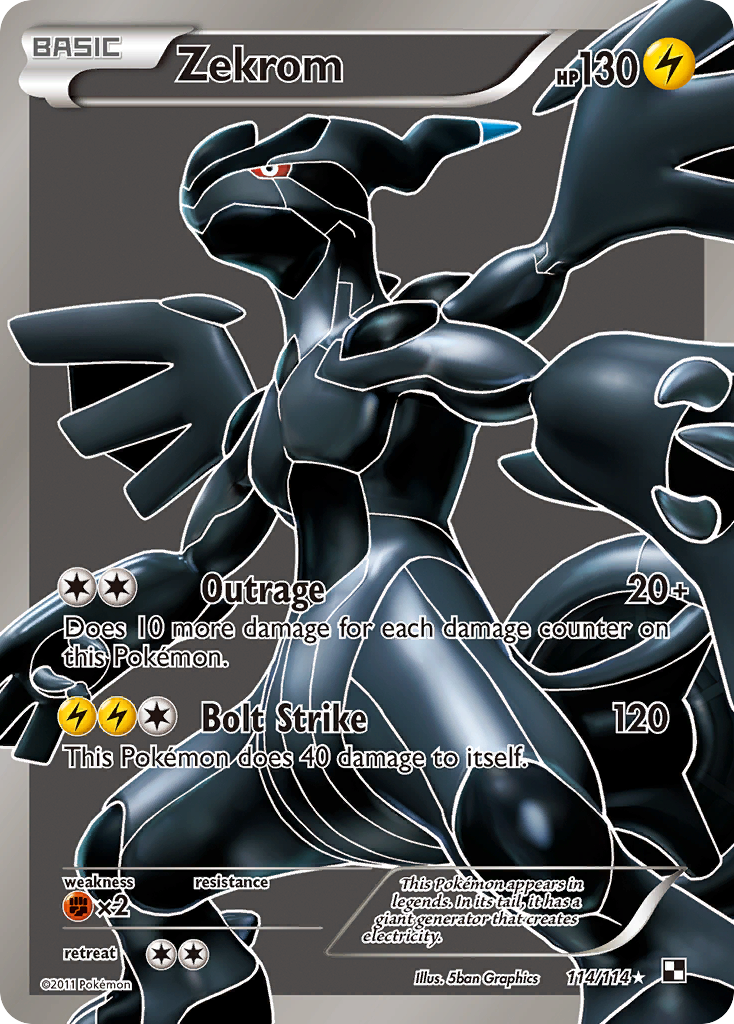 Zekrom (114/114) [Black & White: Base Set] | Devastation Store