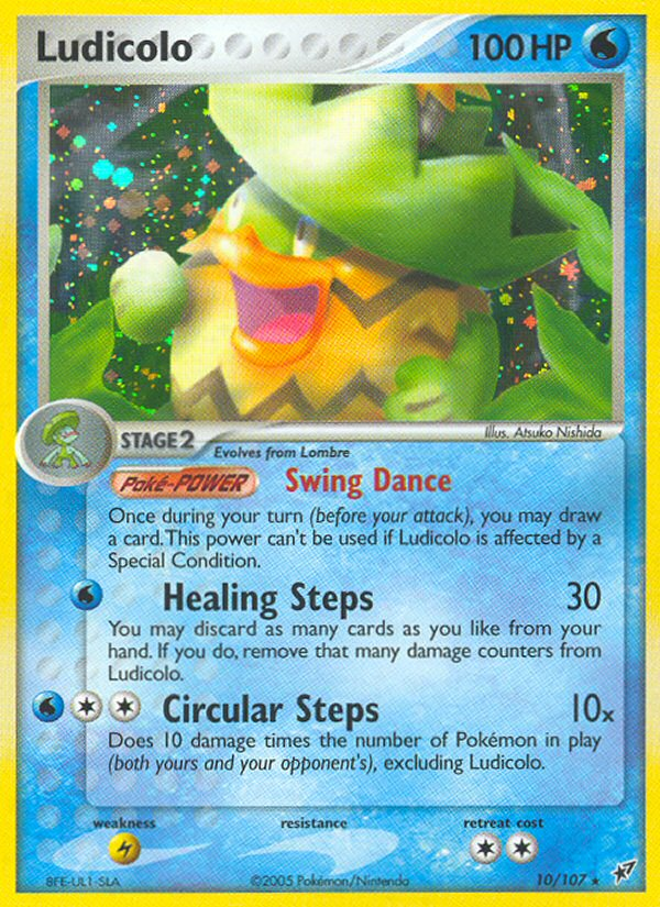 Ludicolo (10/107) [EX: Deoxys] | Devastation Store