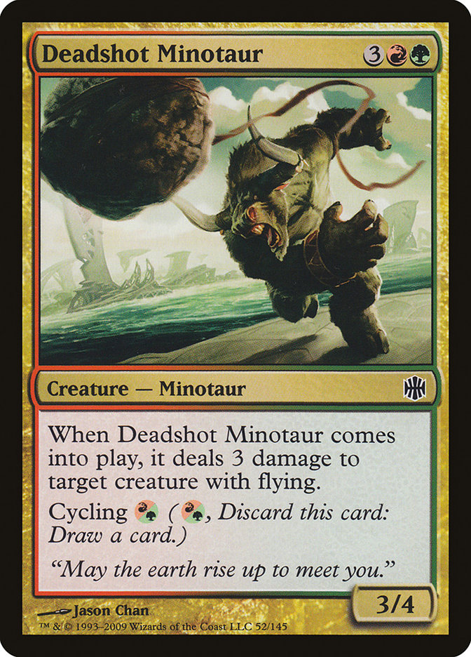 Deadshot Minotaur [Alara Reborn] | Devastation Store