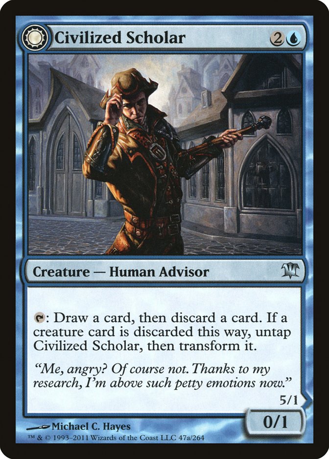 Civilized Scholar // Homicidal Brute [Innistrad] - Devastation Store | Devastation Store