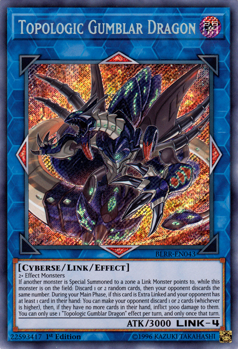 Topologic Gumblar Dragon [BLRR-EN043] Secret Rare | Devastation Store