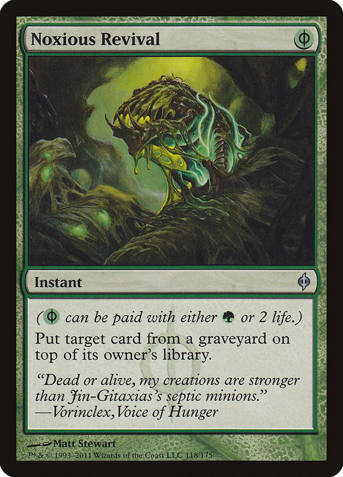 Noxious Revival [New Phyrexia] - Devastation Store | Devastation Store