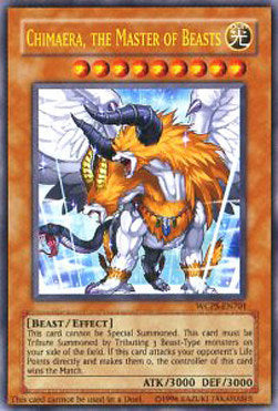 Chimaera, the Master of Beasts [WCPS-EN701] Ultra Rare | Devastation Store