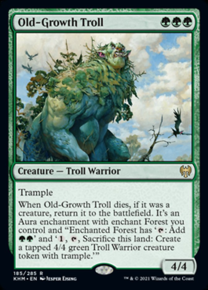 Old-Growth Troll [Kaldheim] | Devastation Store