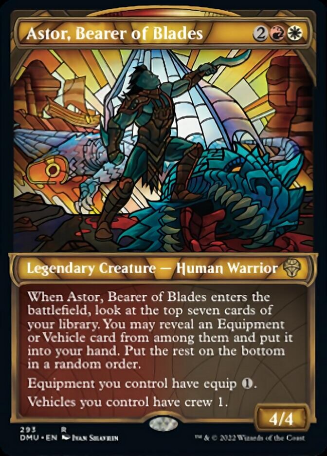 Astor, Bearer of Blades (Showcase) [Dominaria United] | Devastation Store