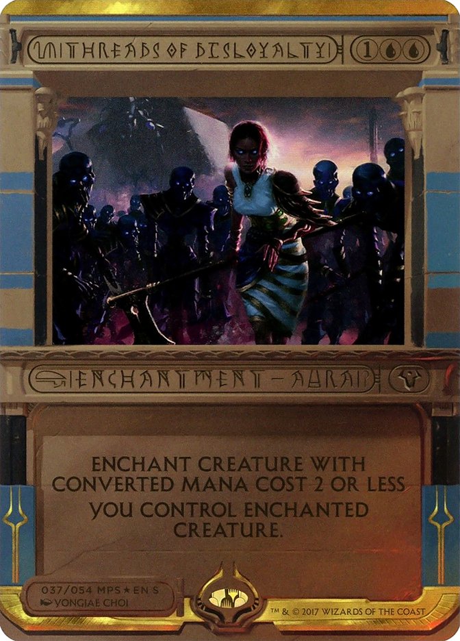 Threads of Disloyalty (Invocation) [Amonkhet Invocations] | Devastation Store