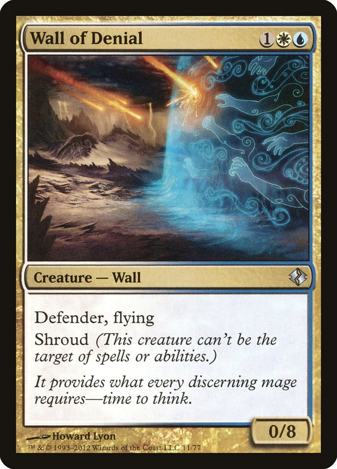 Wall of Denial [Duel Decks: Venser vs. Koth] | Devastation Store