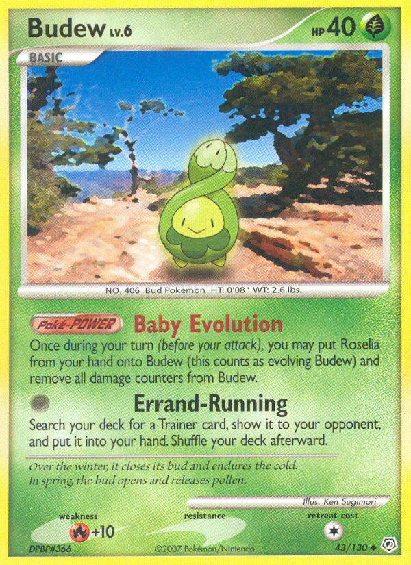 Budew (43/130) [Diamond & Pearl: Base Set] | Devastation Store