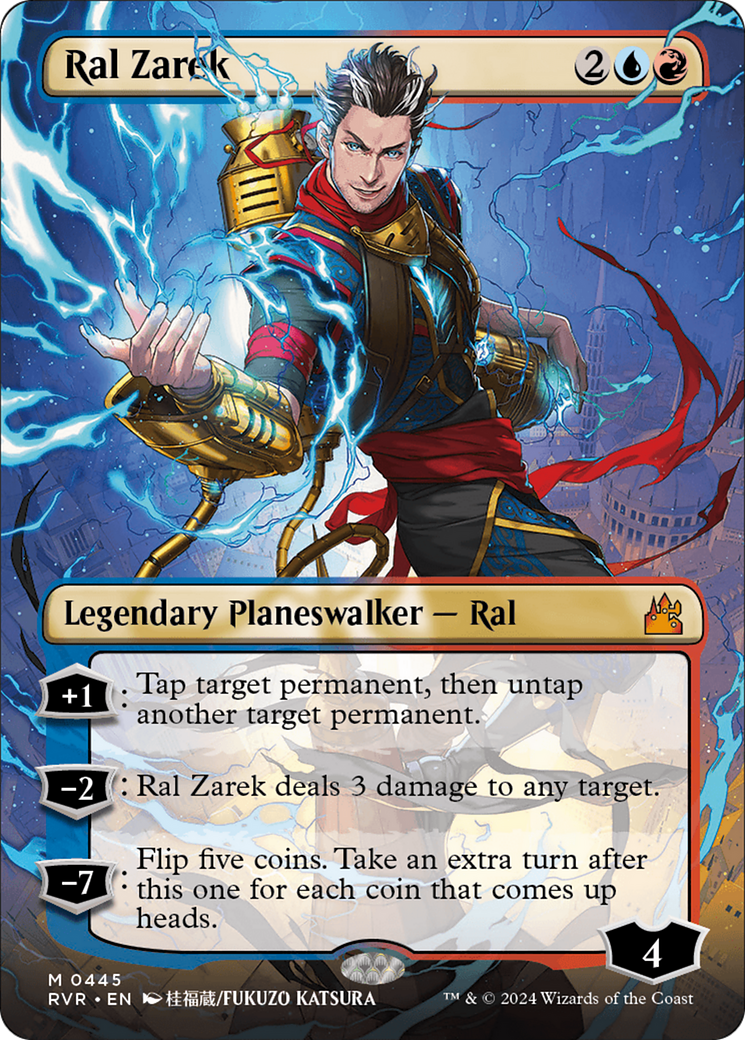 Ral Zarek (Anime Borderless) [Ravnica Remastered] | Devastation Store