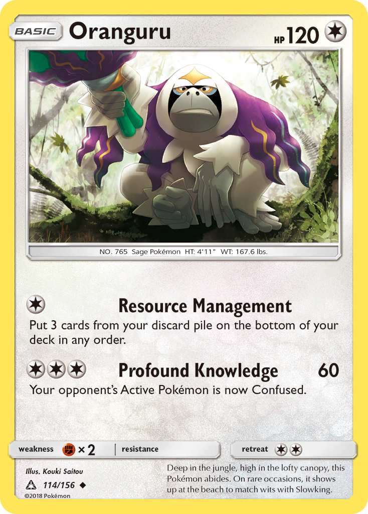 Oranguru (114/156) [Sun & Moon: Ultra Prism] | Devastation Store