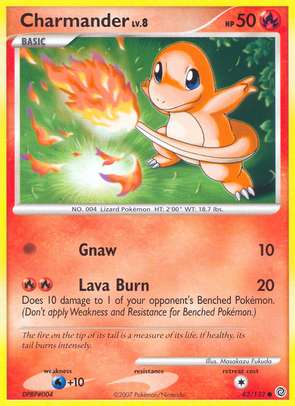 Charmander (82/132) [Diamond & Pearl: Secret Wonders] | Devastation Store