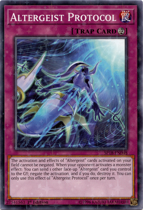 Altergeist Protocol [SP18-EN048] Starfoil Rare | Devastation Store