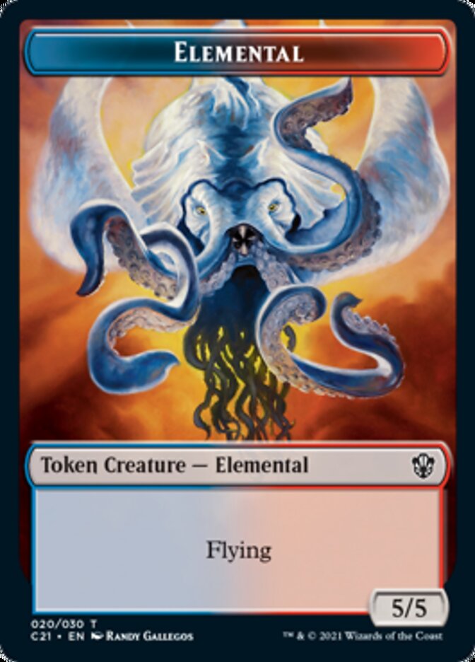 Elemental (020) // Copy Token [Commander 2021 Tokens] | Devastation Store