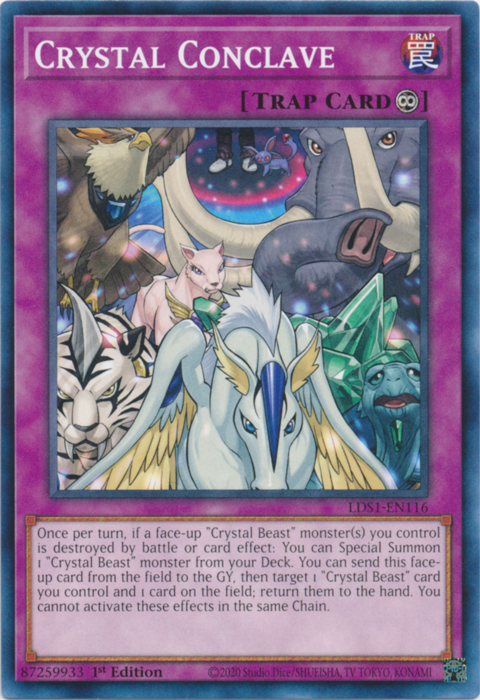 Crystal Conclave [LDS1-EN116] Common | Devastation Store