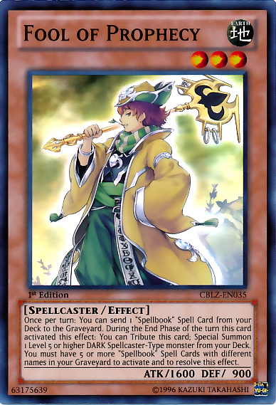 Fool of Prophecy [CBLZ-EN035] Super Rare | Devastation Store