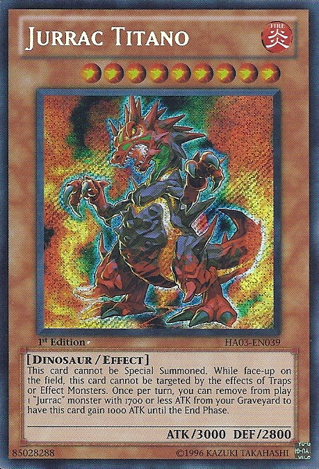 Jurrac Titano [HA03-EN039] Secret Rare | Devastation Store