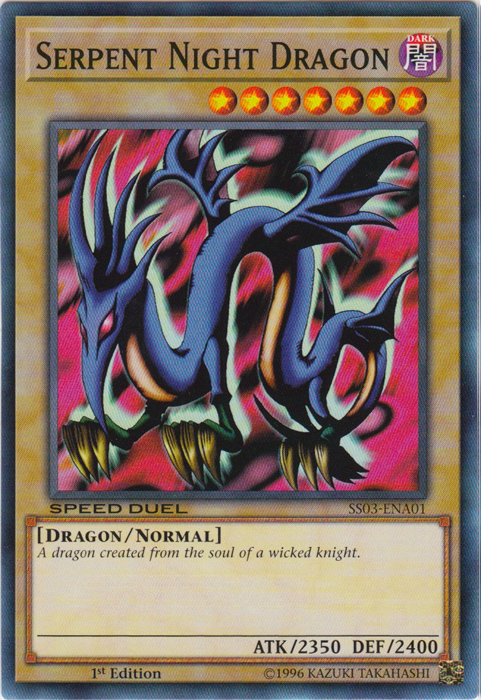 Serpent Night Dragon [SS03-ENA01] Common | Devastation Store