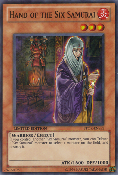Hand of the Six Samurai [STOR-ENSE2] Super Rare | Devastation Store