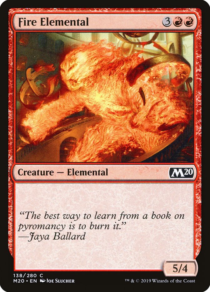 Fire Elemental [Core Set 2020] | Devastation Store