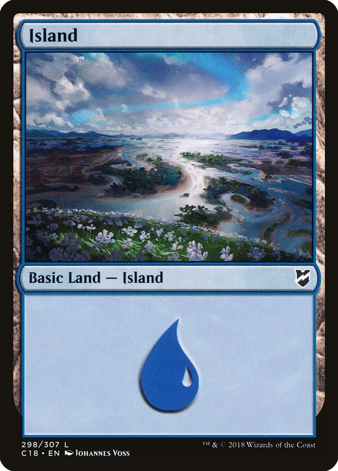 Island (298) [Commander 2018] - Devastation Store | Devastation Store