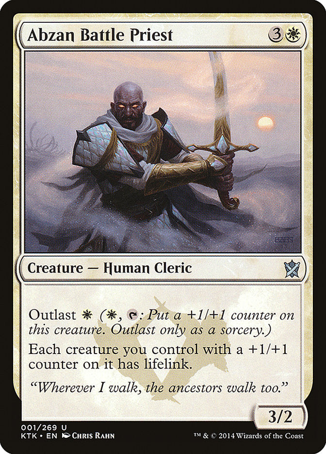 Abzan Battle Priest [Khans of Tarkir] | Devastation Store