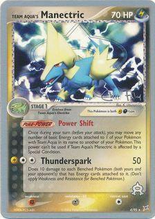 Team Aqua's Manectric (4/95) (Blaziken Tech - Chris Fulop) [World Championships 2004] | Devastation Store