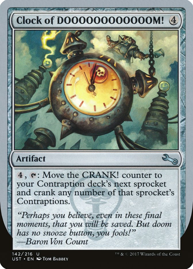 Clock of DOOOOOOOOOOOOM! [Unstable] | Devastation Store