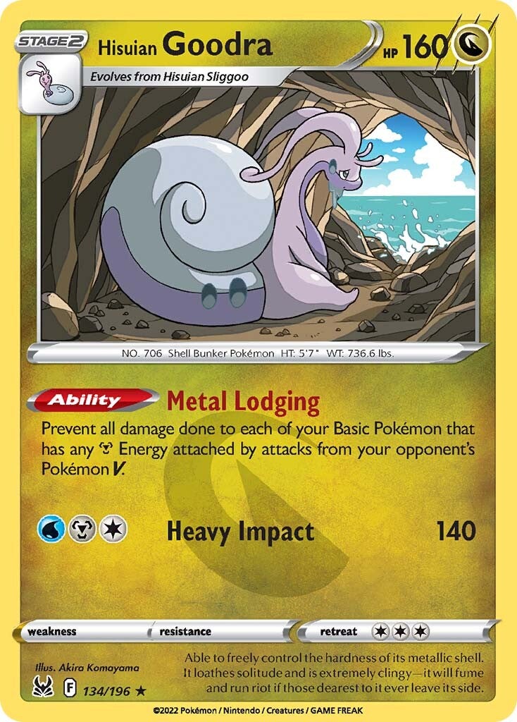 Hisuian Goodra (134/196) [Sword & Shield: Lost Origin] | Devastation Store