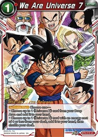 We Are Universe 7 [BT9-018] | Devastation Store