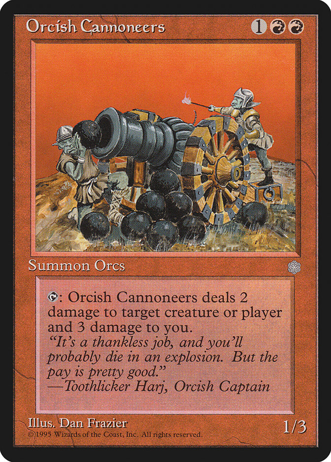 Orcish Cannoneers [Ice Age] | Devastation Store