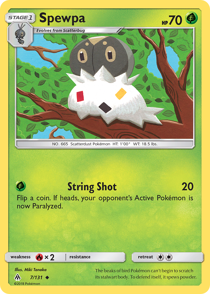 Spewpa (7/131) [Sun & Moon: Forbidden Light] | Devastation Store