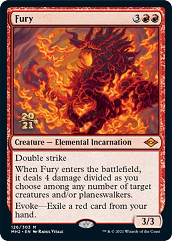 Fury [Modern Horizons 2 Prerelease Promos] | Devastation Store