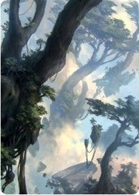 Forest 1 Art Card [Zendikar Rising Art Series] | Devastation Store