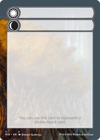 Helper Card (3/9) [Innistrad: Midnight Hunt Tokens] | Devastation Store