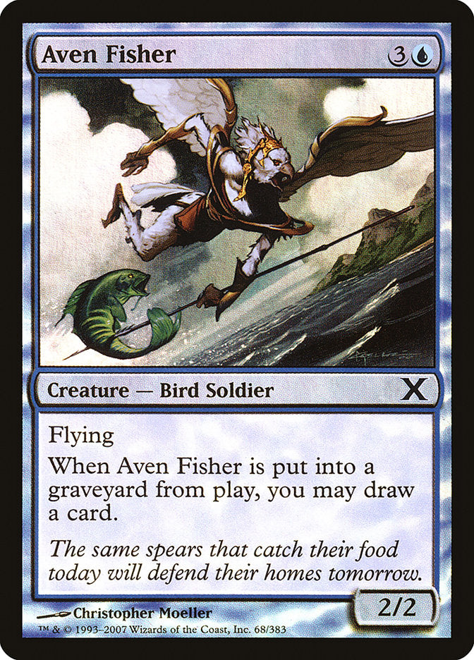 Aven Fisher (Premium Foil) [Tenth Edition] | Devastation Store