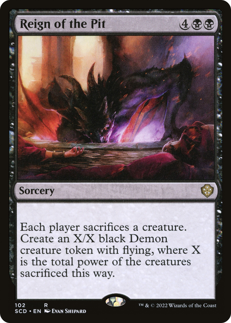 Reign of the Pit [Starter Commander Decks] | Devastation Store