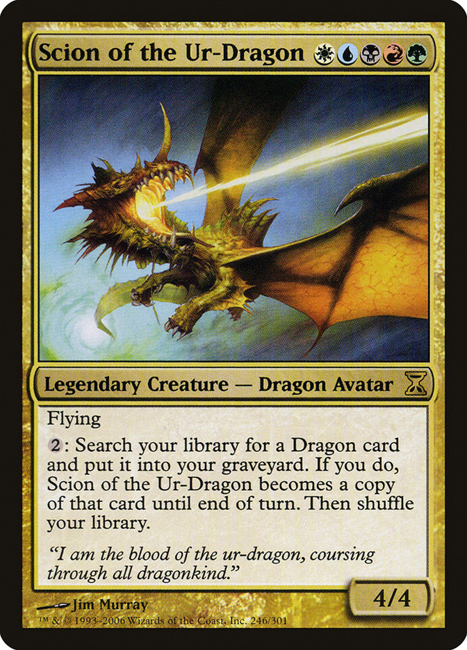 Scion of the Ur-Dragon [Time Spiral] | Devastation Store