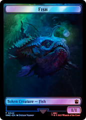 Fish // Treasure (0060) Double-Sided Token (Surge Foil) [Doctor Who Tokens] | Devastation Store