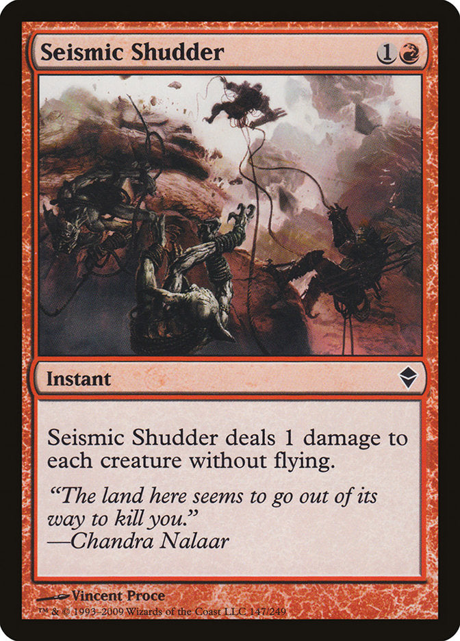 Seismic Shudder [Zendikar] - Devastation Store | Devastation Store
