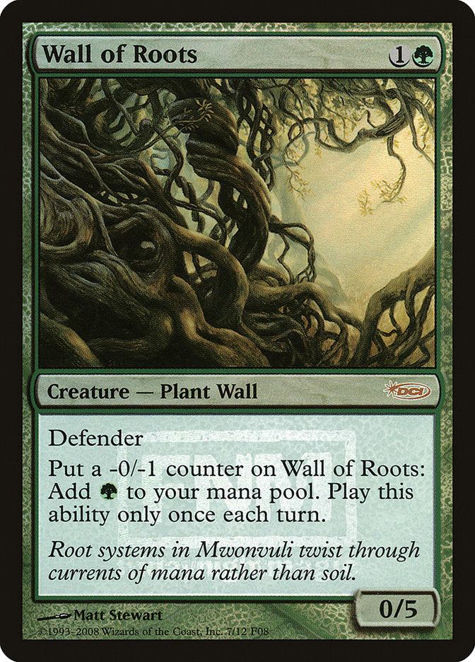 Wall of Roots [Friday Night Magic 2008] - Devastation Store | Devastation Store