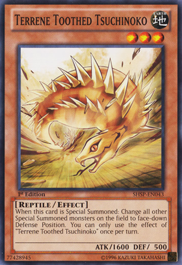 Terrene Toothed Tsuchinoko [SHSP-EN043] Common | Devastation Store
