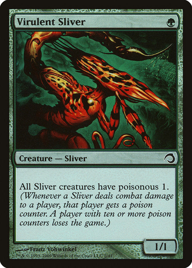 Virulent Sliver [Premium Deck Series: Slivers] | Devastation Store