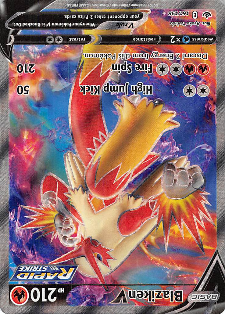 Blaziken V (161/198) [Sword & Shield: Chilling Reign] | Devastation Store