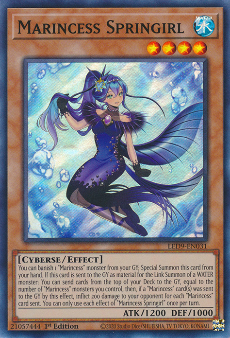 Marincess Springirl [LED9-EN031] Super Rare | Devastation Store