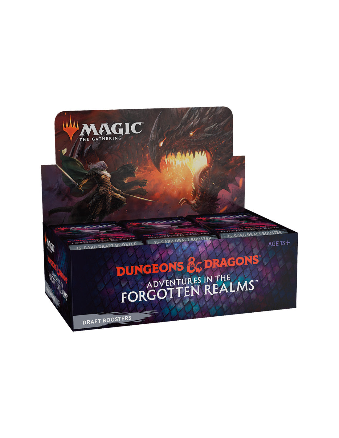 Draft Booster Box Dungeons & Dragons Adventures in the Forgotten Realms | Devastation Store