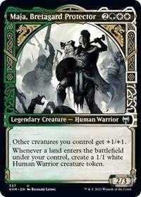 Maja, Bretagard Protector (Showcase) [Kaldheim] | Devastation Store