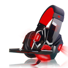 Auriculares EastVita PC780 para Gamer, auriculares estéreo con sonido y micrófono, luz LED - Devastation Store | Devastation Store