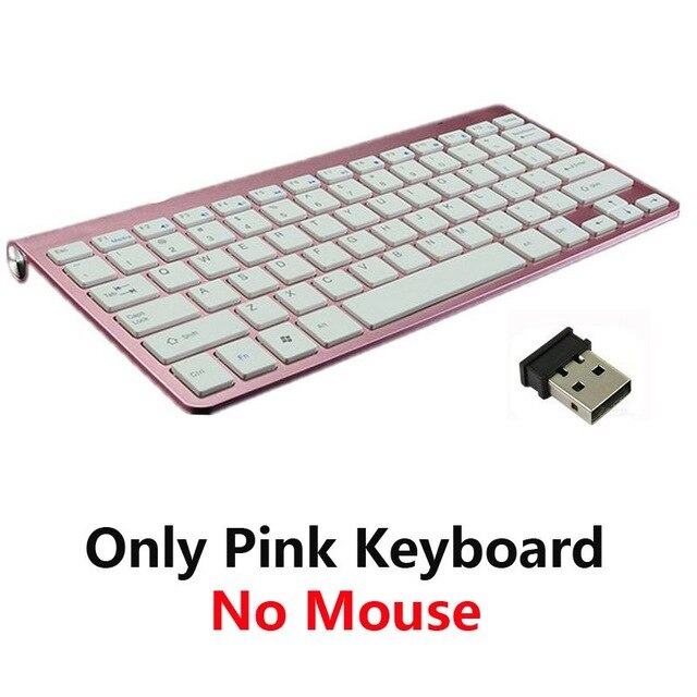 2,4G teclado inalámbrico y Mouse para Notebook Laptop Mac Escritorio PC TV - Devastation Store | Devastation Store